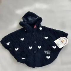 新品　タグ付き　ジェラートピケ　ポンチョ