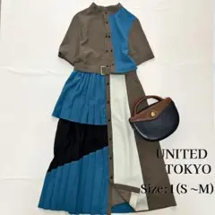 新品タグ付✨️ユナイテッドトウキョウ ソルトJQワンピース プリーツ 