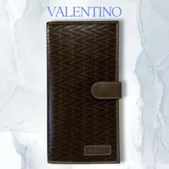 VALENTINO レザー ブラウン 長財布のサムネイル