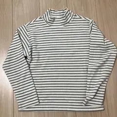 UNIQLO ボーダー　フリースカットソー　 140