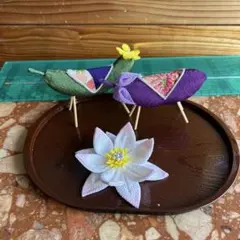 つまみ細工 ほおずき 鬼灯 ちりめん オレンジ - メルカリ