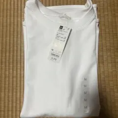 ジーユー ドライフレンチスリーブチュニック オフホワイト M