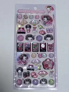 正規品　ボンボンドロップ シール 和柄　BONBON DROP 舞妓