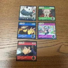 K 呪術廻戦 ホログラムステッカー5枚セット