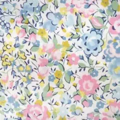 リバティ12.エマアンドジョージーナ☆タナローン☆はぎれ布☆小花柄☆ピンク黄色