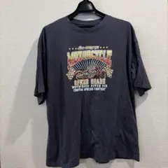Los Angeles Motorcycle Tシャツ 半袖 ダークグレー