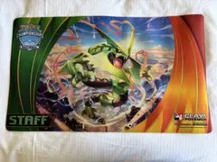 メガレックウザ プレイマット champion ポケモンカード 英語版 海外