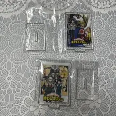 僕のヒーローアカデミア　ガチャガチャ　ポスター　アクリルスタンド