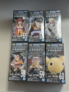 ワンピース ワールドコレクタブルフィギュア 大海賊百景10 全6種