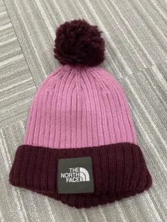 THE NORTH FACE キッズ ニット帽 ポンポン付き