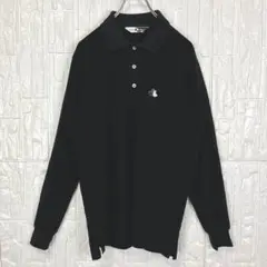 【人気商品】　Black&White 長袖シャツ　LL ゴルフに✨【1135】