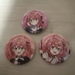 さくらみこ スシロー 缶バッジ