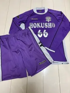 小樽北照高校　サッカー部　ユニフォーム Kappa 上下セットのサムネイル