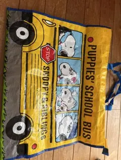 スヌーピー スクールバス トートバッグ