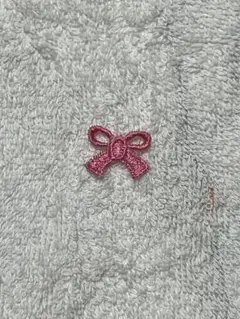 手芸用パーツ　リボン　ピンク