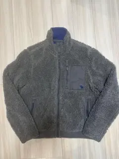 Abercrombie & Fitch フリースジャケット XL グレー