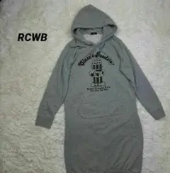 ○RCWB RODEO CROWNS ロングパーカー カンガルーポケット