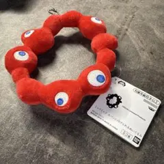 ミャクミャク　カバンに付けられるぬいぐるみ　ロゴマーク