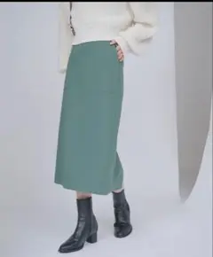 VIS【洗える・防シワ】ベイカータイトスカート