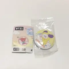 くら寿司 BT21 缶バッジ チミー CHIMMY