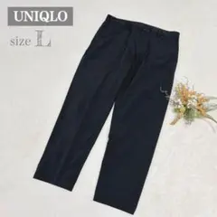 【ユニクロ】メンズ 感動イージーパンツ(ウルトラライト) ブラック L ●