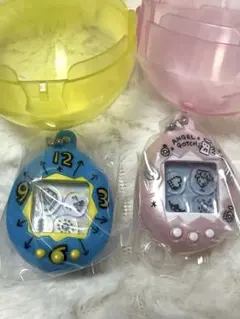 たまごっち　シャカシャカチャームコレクション まめっち　てんしっち