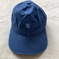 New Era 9FORTY ブルー　キッズ・ヤンキース　ニューエラ
