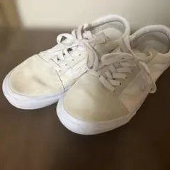 VANS OFF THE WALL スニーカー クリーム色