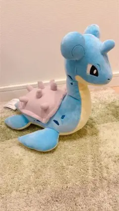 フ*ュ様 激レア！巨大全長約75cm!ビッグサイズぬいぐるみラプラスポケモンTO ポケモン 超ビッグサイズぬいぐるみ ラプラス 特大 BIG 抽選販売