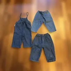 子供用デニム3点セット