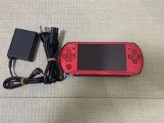 Sony PSP3000 本体 ラディアント・レッド 充電器付き 送料込み！