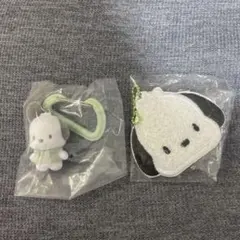 サンリオキャラクターズ ポチャッコ ラグマット風キーホルダー