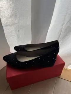 【ORientaL TRaffic】スタッズミドルヒールパンプス