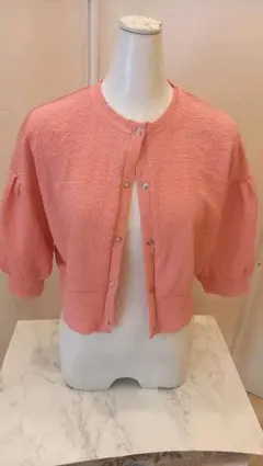 新品 ピンクトップス カーディガン