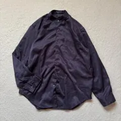 Catro Valentino 長袖シャツ パープル 総柄 ポリエステル100%のサムネイル