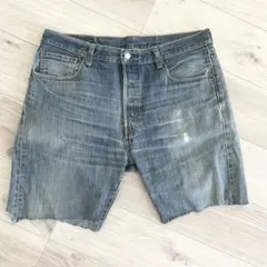 Levi's 501 デニムショートパンツ W36 カットオフのサムネイル