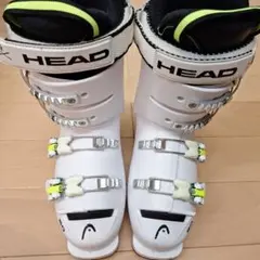 HEAD　ジュニア　子ども用　スキーブーツ　４バックル　24.0-24.5センチ
