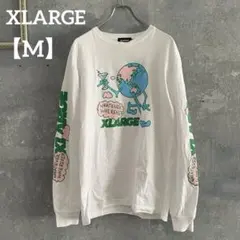 XLARGE/エクストララージ earth ロンT Mサイズ