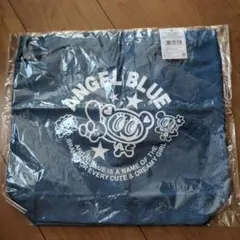 【新品、未使用】ANGEL BLUE デニムトートバッグのサムネイル