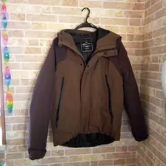 ワークマン　ブラウン　Lサイズ 　 フード付きジャケット レインウエア