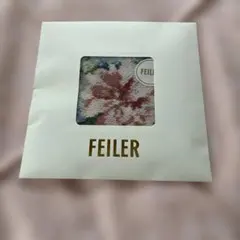 FEILER 花柄 タオルハンカチ ギフト用(ビニール袋付き)のサムネイル