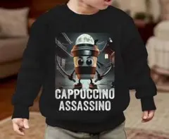 にい様専用❣️イタリアンブレインロッド　裏起毛トレーナー　黒　130cm