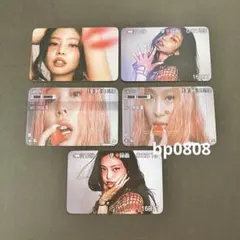 blackpink ジェニ ソロ MANTRA サノク トレカ 2枚セット Kpop Dünyasi BLACKPINK Jennie '' MANTRA '' Photocards Set 2