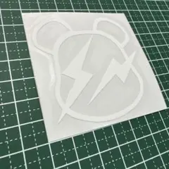 クマ イナズマ ステッカー