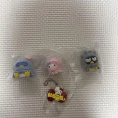 サンリオ カプセルトイセット 3種+キーホルダー