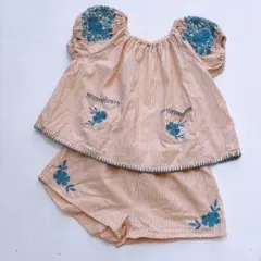 apolina 3-5y アポリナセットアップ　美品 Apolina セットアップワンピ/3-5Y - メルカリ