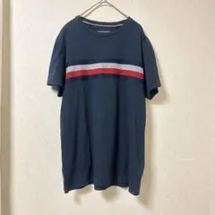 TOMMY HILFIGER ネイビー Tシャツ 半袖　ユニセックス　M