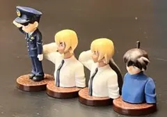 チョコエッグ名探偵コナン フィギュア　工藤新一 安室透 X2 円谷光彦 計4体