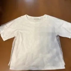 LUCA LADY LUCK LUCA ドット柄チュール切替Tシャツのサムネイル