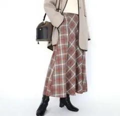 terawear emu チェックスカート